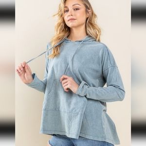 NWOT Heyson mineral wash oversized hoodie size small